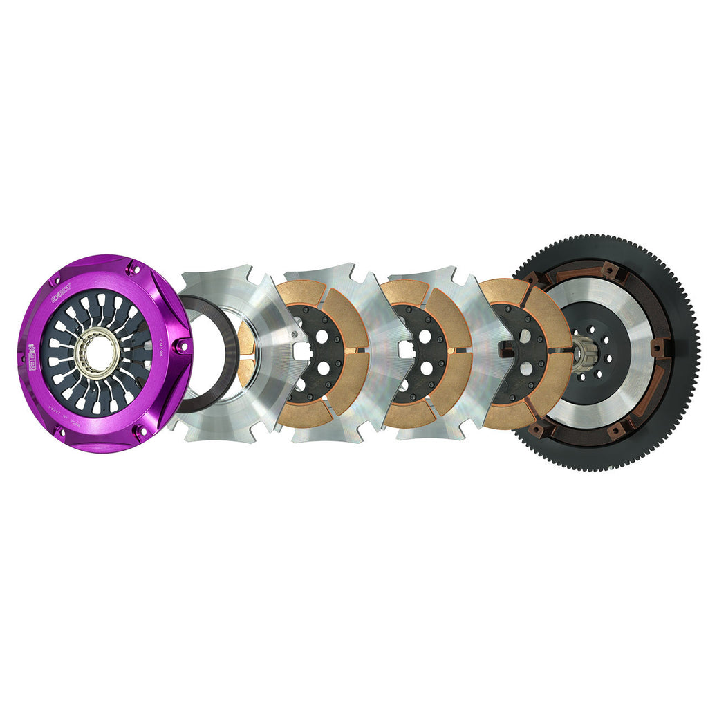 IAG Spec Exedy Triple Disc Clutch Kit [OEM STI 6-Speed - 24 Spline] - Subaru STi 2004-2021
