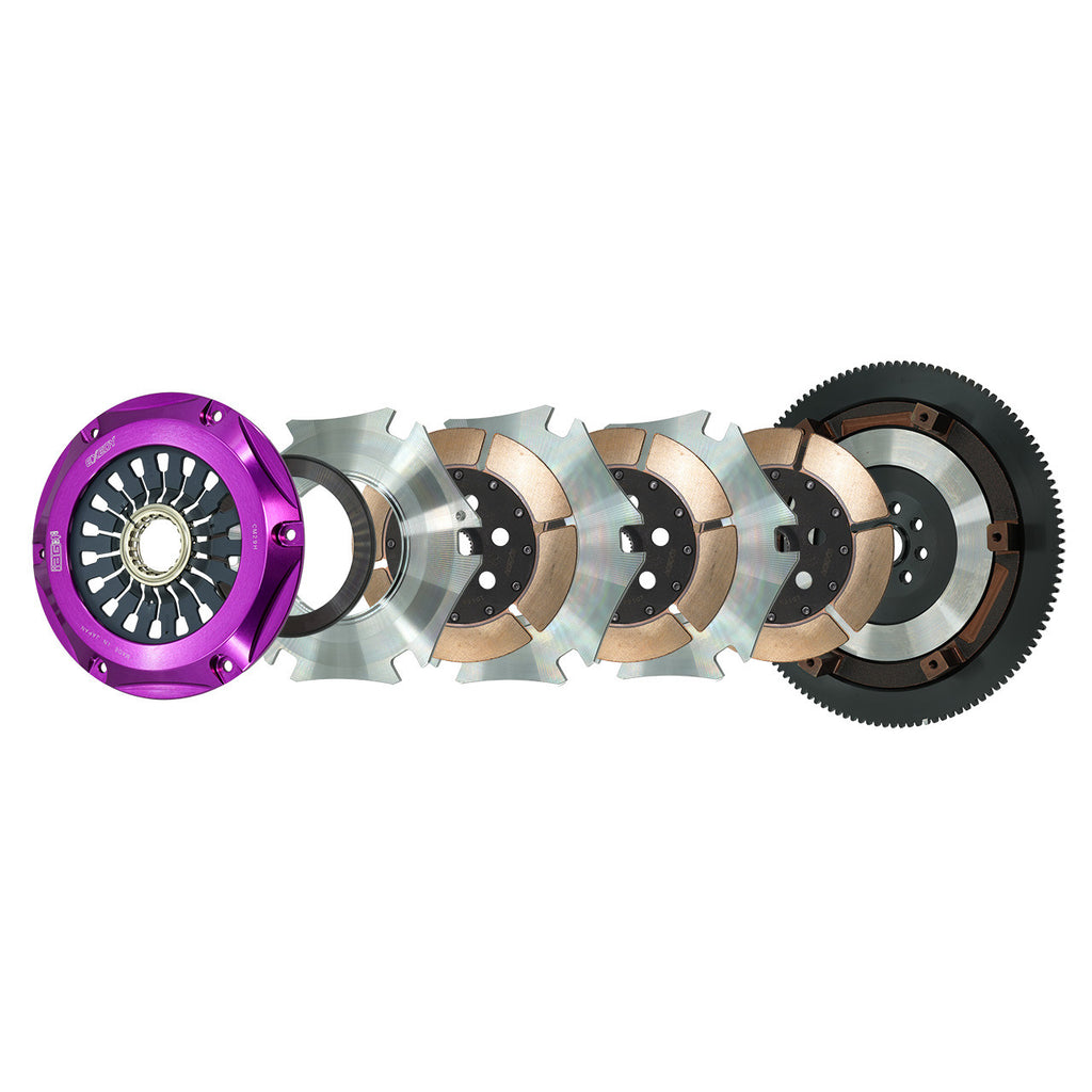 IAG Spec Exedy Triple Disc Clutch Kit [STI 6-Speed w/ T56 Input Shaft - 26 Spline] - Subaru STi 2004-2021
