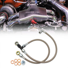 Load image into Gallery viewer, IAG Garrett GT Series Turbo Oil Feed &amp; AVCS Line - Subaru WRX 2006-2014 / STi 2004-2021 / LGT 2005-2009 / FXT 2004-2008