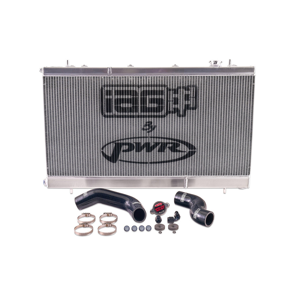 IAG Triple Pass Street Series 42mm Radiator - Subaru WRX 2002-2007 / STi 2004-2007