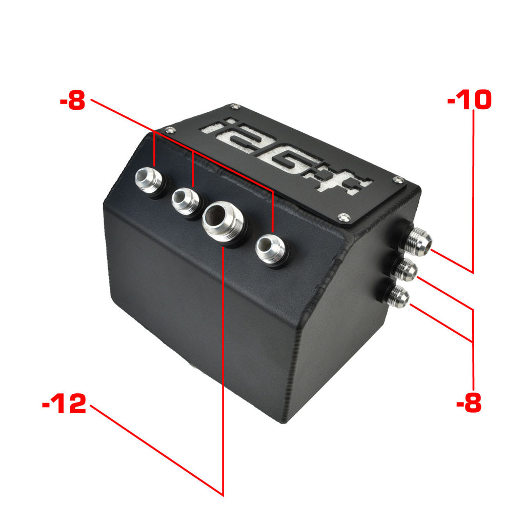IAG Performance Universal Drag Catch Can - Multiple Subaru Models