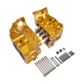 IAG / Crest CNC Billet Aluminum EJ25 Subaru Case Halves - Subaru WRX 2006-2014 / STi 2004-2021 / LGT 2005-2009 / FXT 2004-2013