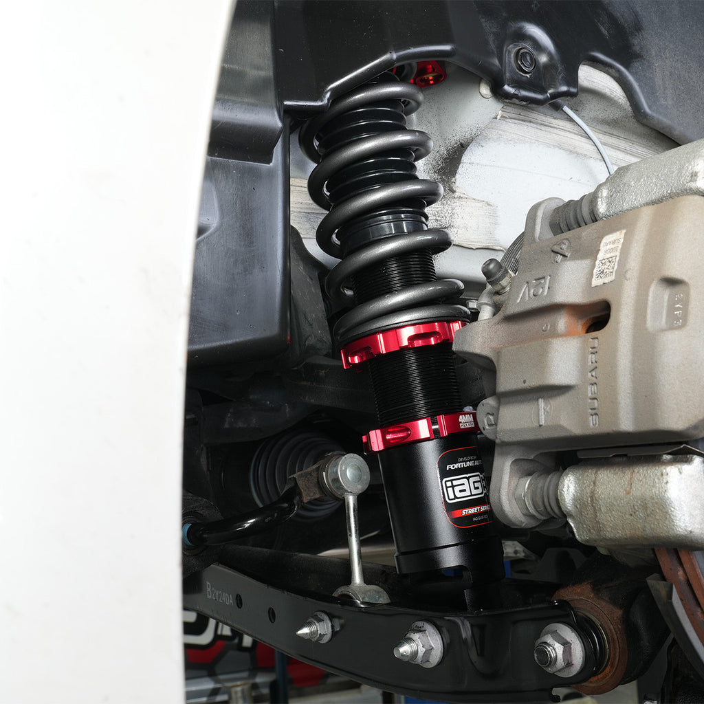 IAG Spec Street Series Coilovers by Fortune Auto - Subaru BRZ 2013+ / Scion FR-S 2013-2016 / Toyota 86 & GR86 2017+