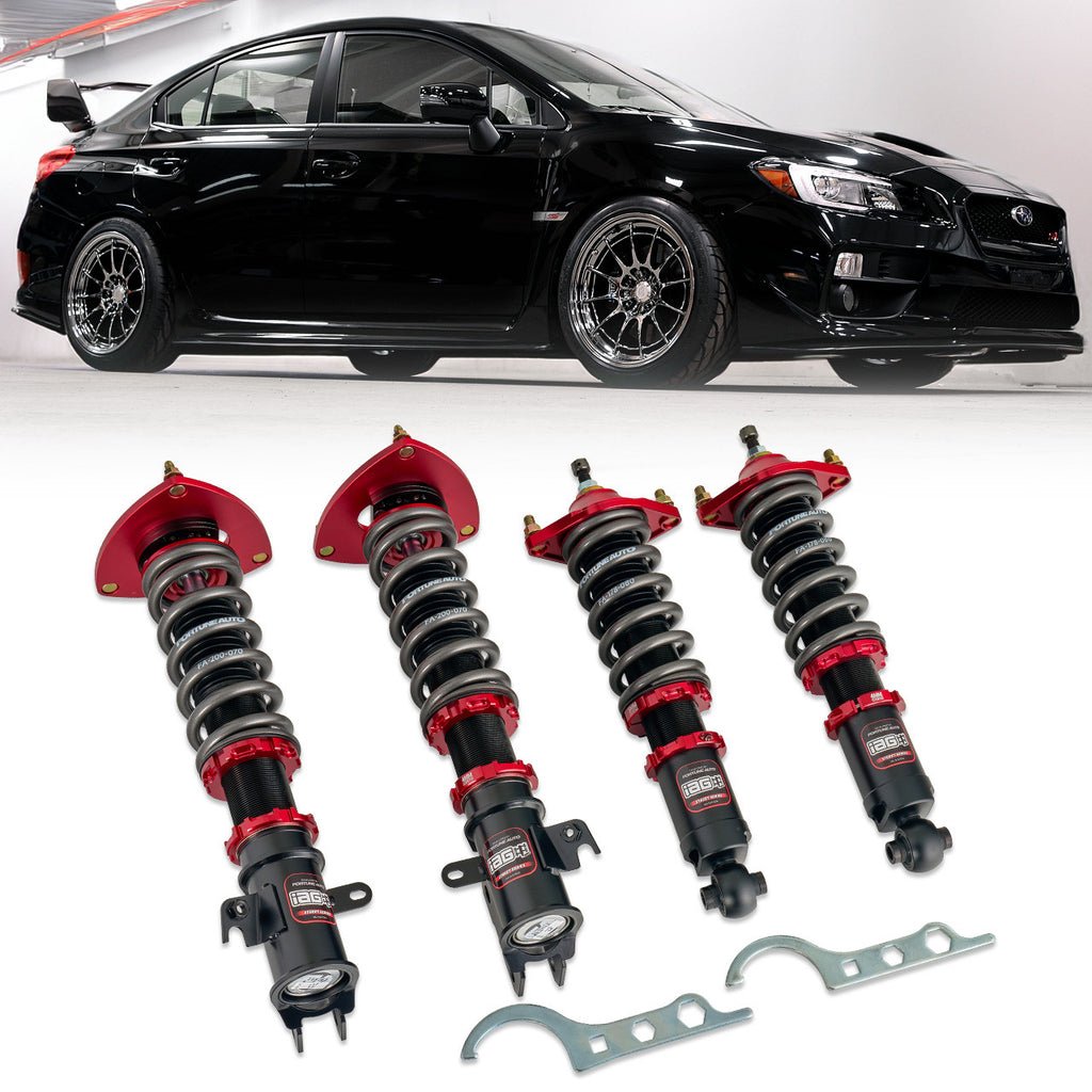IAG Spec Street Series Coilovers by Fortune Auto - Subaru WRX / STi 2015-2021