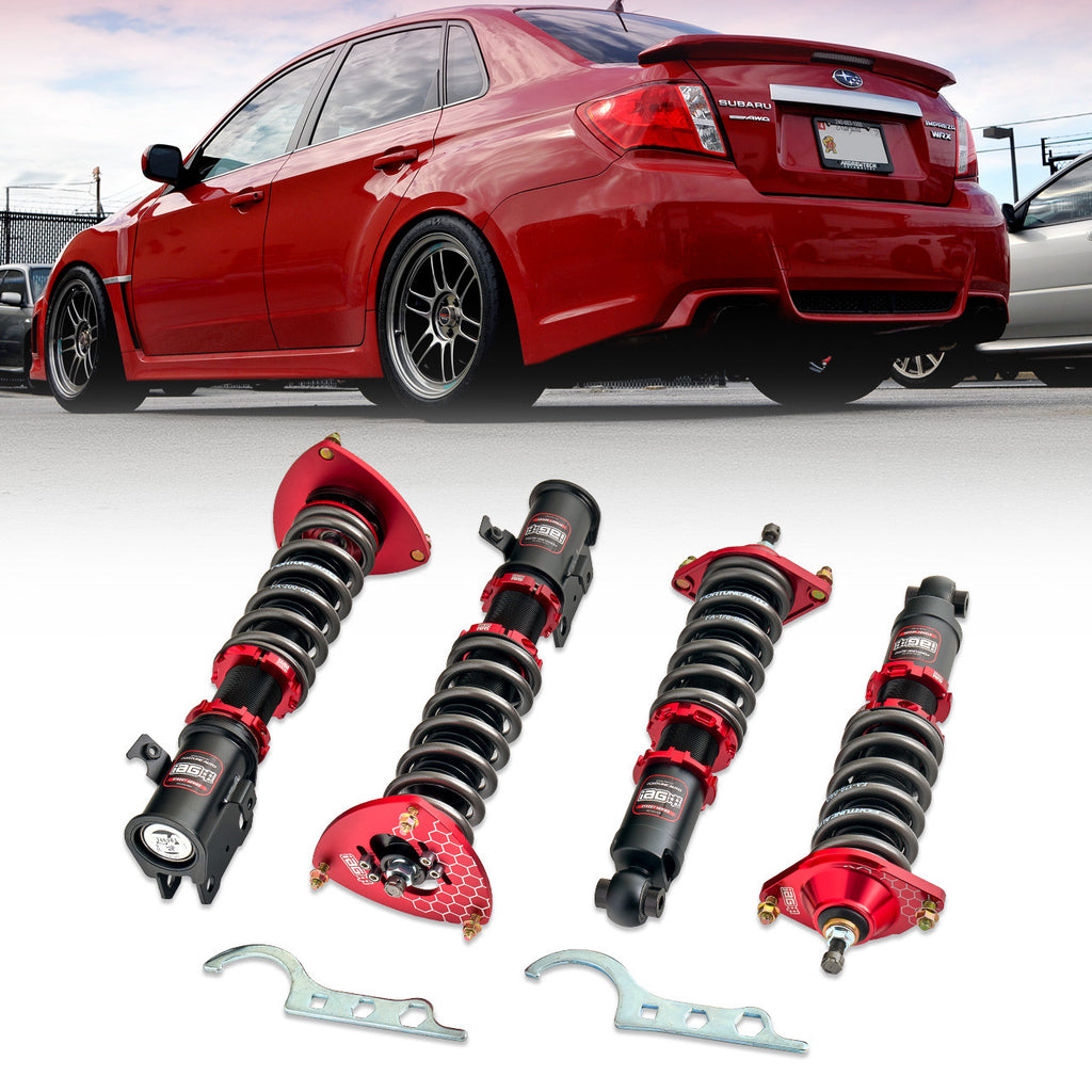 IAG Spec Street Series Coilovers by Fortune Auto - Subaru WRX 2008-2014