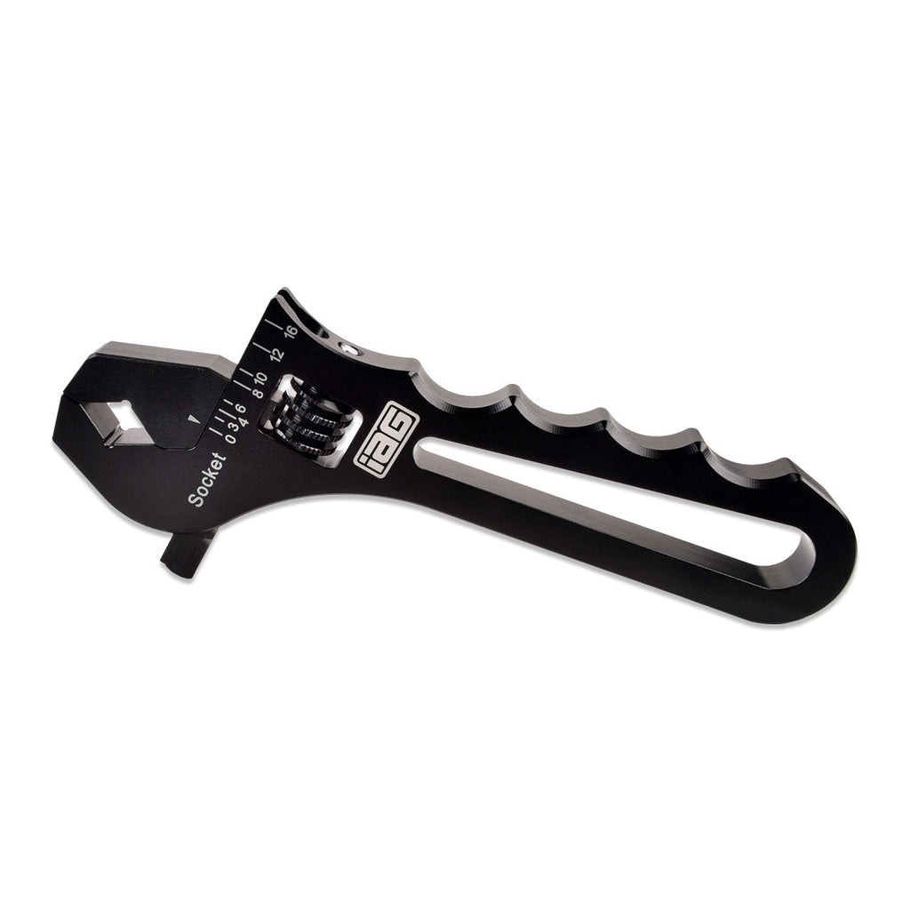 IAG Aluminum Adjustable AN Wrench for 3AN - 16AN Fittings - Universal