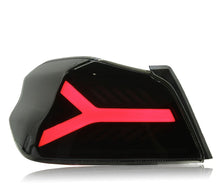 Load image into Gallery viewer, JDMuscle Version LB Sequential LED Tail Lights [Clear Lens w/ Black Base] - Subaru WRX / STi 2015-2021
