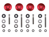 Move Over Racing Red Anodized Bumper Quick Release Kit - Scion FRS / Subaru BRZ / Toyota 86 2013-2020