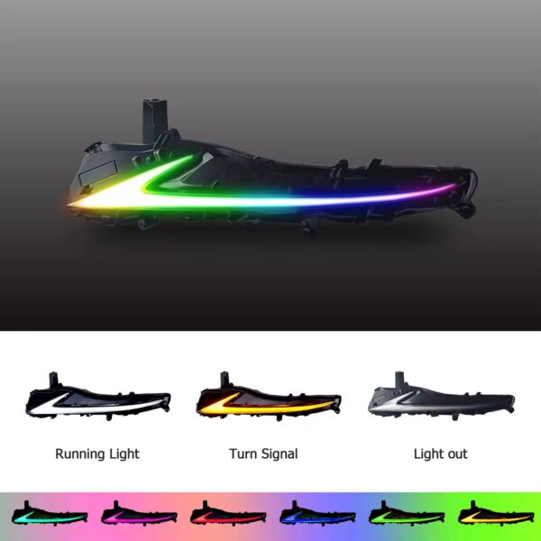 Invoke Concepts RGB DRL With Sequential Turn Signal + Animation - Lexus IS 2014-2020