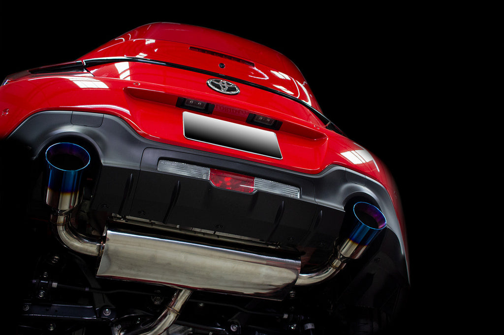 ISR Performance OMS Spec Burnt Tip Exhaust - Scion FRS / Subaru BRZ / Toyota GT86/GR86 2013+