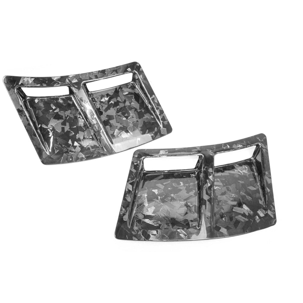 JDMuscle Forged Carbon Fiber Rear Bumper Vents - Subaru WRX / STi 2015-2021