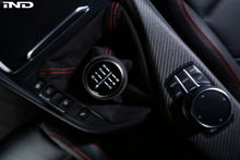 Load image into Gallery viewer, IND 6MT Matte Carbon Stitched Shift Boot w/ Knob - BMW M2 (F87) 2016-2021