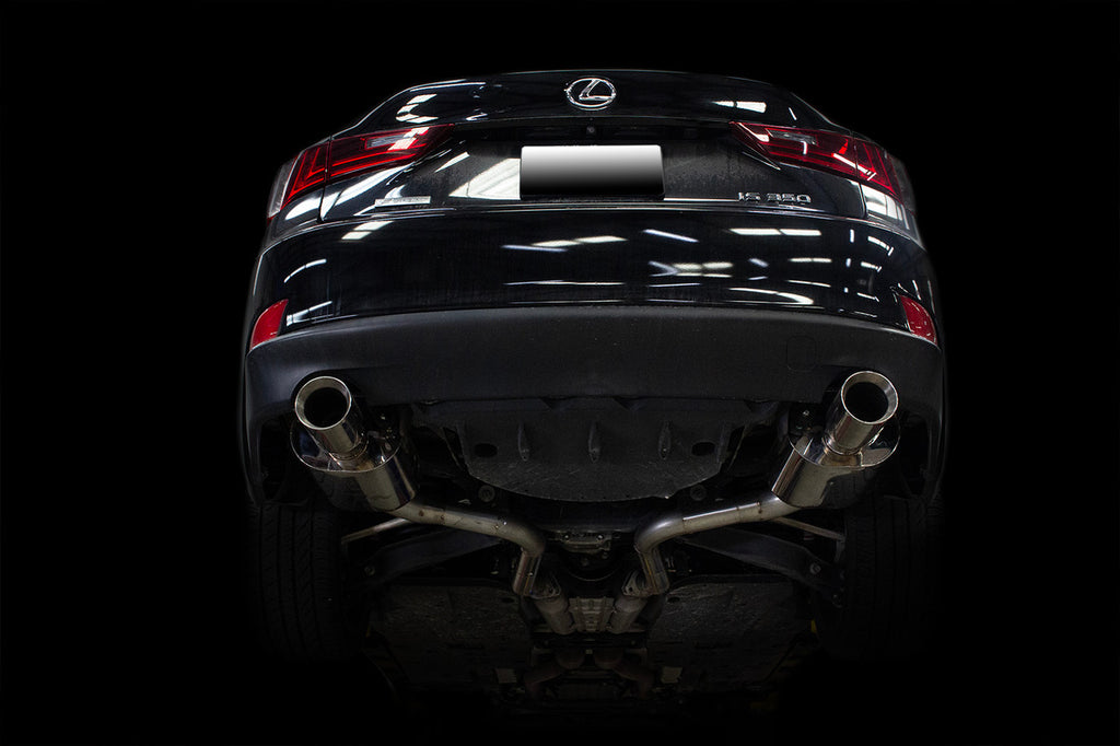 ISR Performance MBSE Dual Axle Back Exhaust - Lexus IS250 / IS300 / IS350 RWD 2013-2020