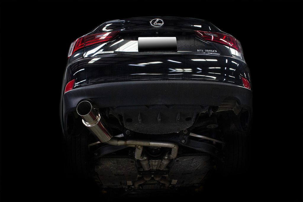 ISR Performance GT Single Axle Back Exhaust - Lexus IS250 / IS300 / IS350 RWD 2013-2020