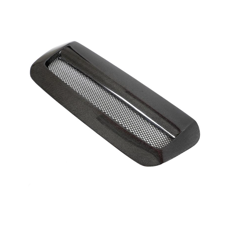 JDMuscle Carbon Fiber FMIC Reverse Hood Scoop - Subaru WRX 2022-2025