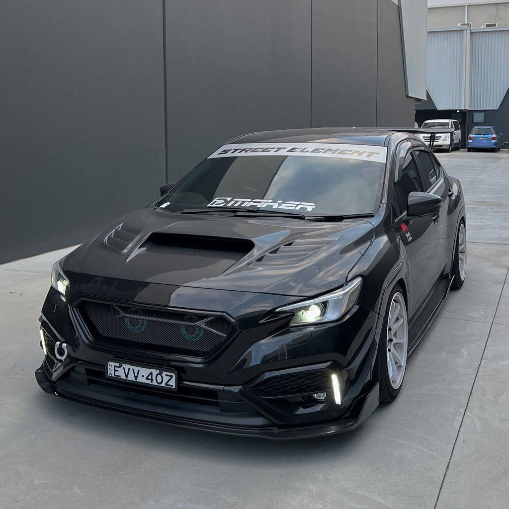 JDMuscle JDM Style Fog Light Bezel w/ DRL and Turn - Subaru WRX 2022-2025