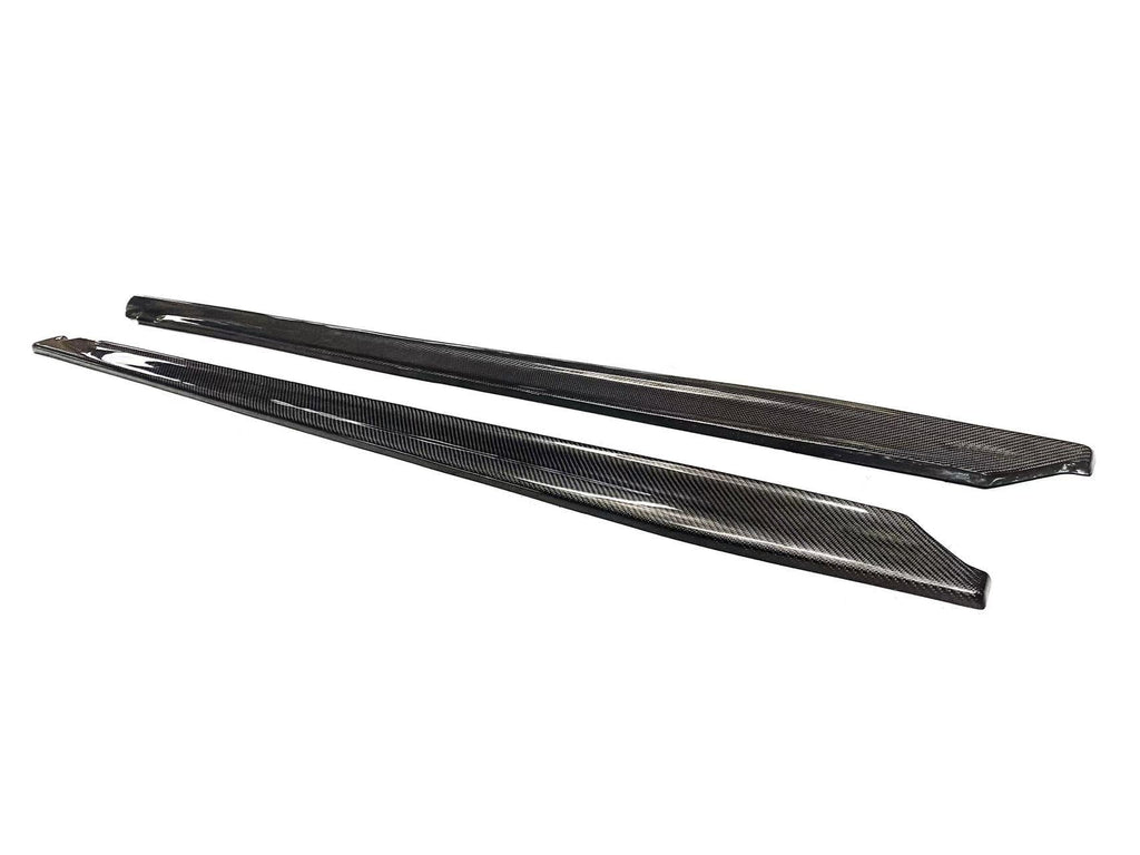 JDMuscle R1 Style Carbon Fiber Side Skirts - Toyota GR Supra 2020-2024