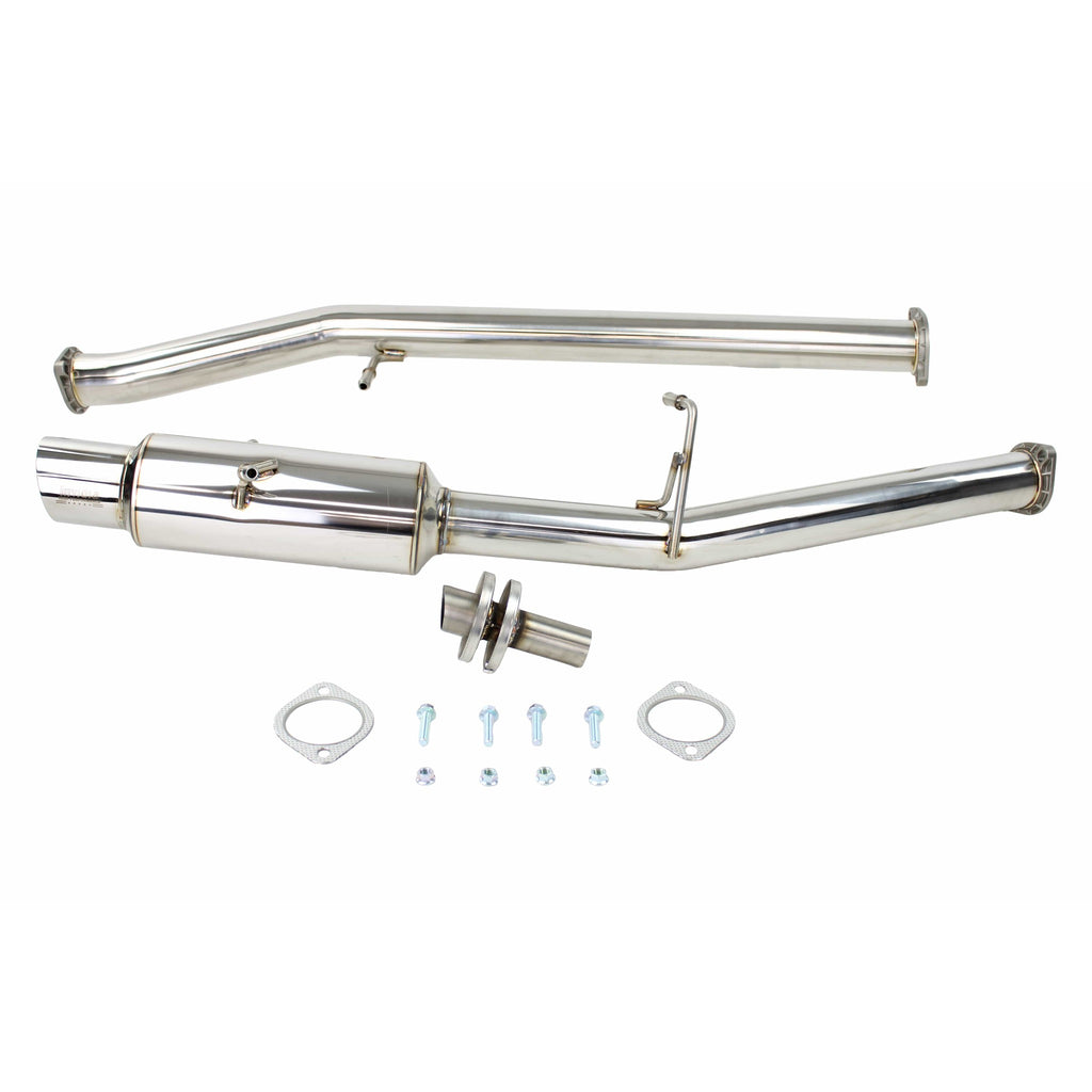 Invidia 76mm N1 RACING Stainless Steel Tip Cat-back Exhaust - Subaru WRX / STi 2002-2007