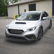 Load image into Gallery viewer, JDMuscle Oversized Bulge Style Hood Scoop V1 [Gloss Black / Paint Matched / Carbon Fiber] - Subaru WRX 2022-2025