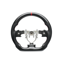 Load image into Gallery viewer, JDMuscle Carbon Lite Series Carbon Fiber Steering Wheel w/ Red Accents - Subaru WRX / STi 2008-2014