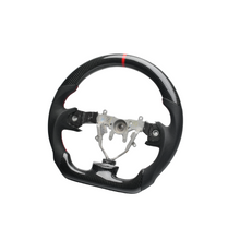 Load image into Gallery viewer, JDMuscle Carbon Lite Series Carbon Fiber Steering Wheel w/ Red Accents - Subaru WRX / STi 2008-2014