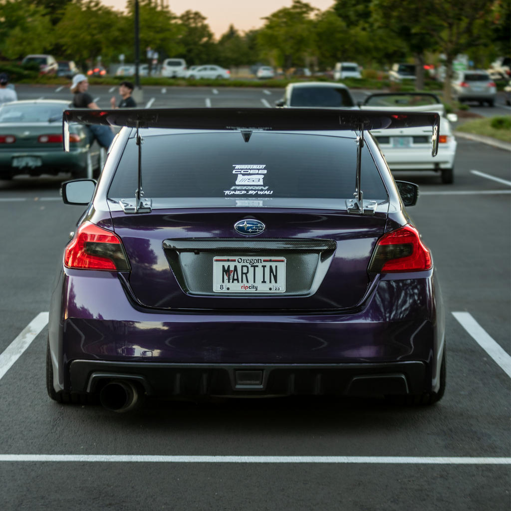 JDMuscle VS Style Full Carbon Fiber Euro GT Wing - Subaru WRX / STi 2015-2021