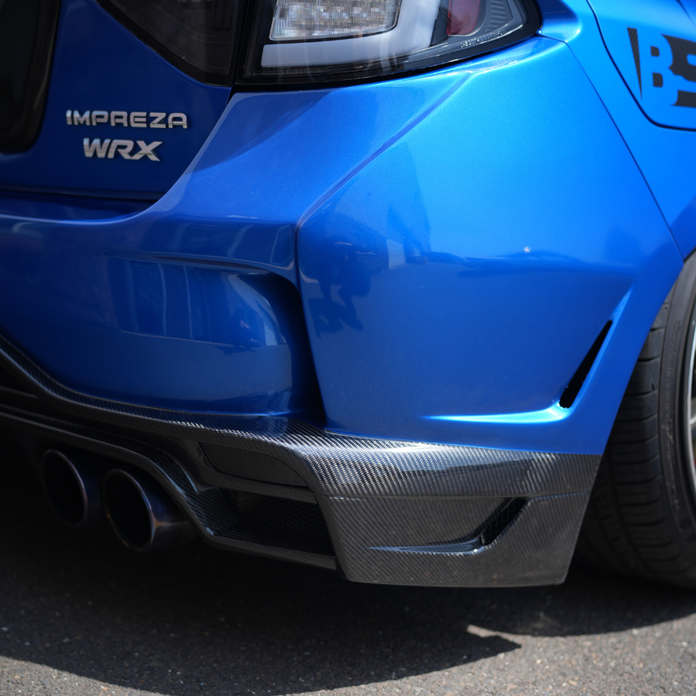 JDMuscle VS Style Rear Bumper - Subaru WRX 2011-2014 / STi 2008-2014