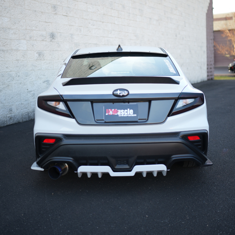 JDMuscle Carbon Fiber Duck Bill V3 - Subaru WRX 2022-2025