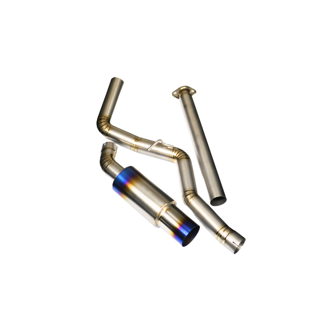 JDMuscle Extreme Titanium Single Exit Catback Exhaust - Subaru WRX 2022-2025