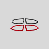 JDMuscle P&S Series Carbon Fiber Dash AC Trim 2 PC - Subaru WRX 2022-2025