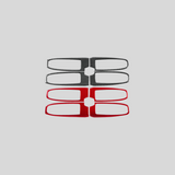 JDMuscle P&S Series Carbon Fiber Window Switch Trim Covers 4 PC - Subaru WRX 2022-2025
