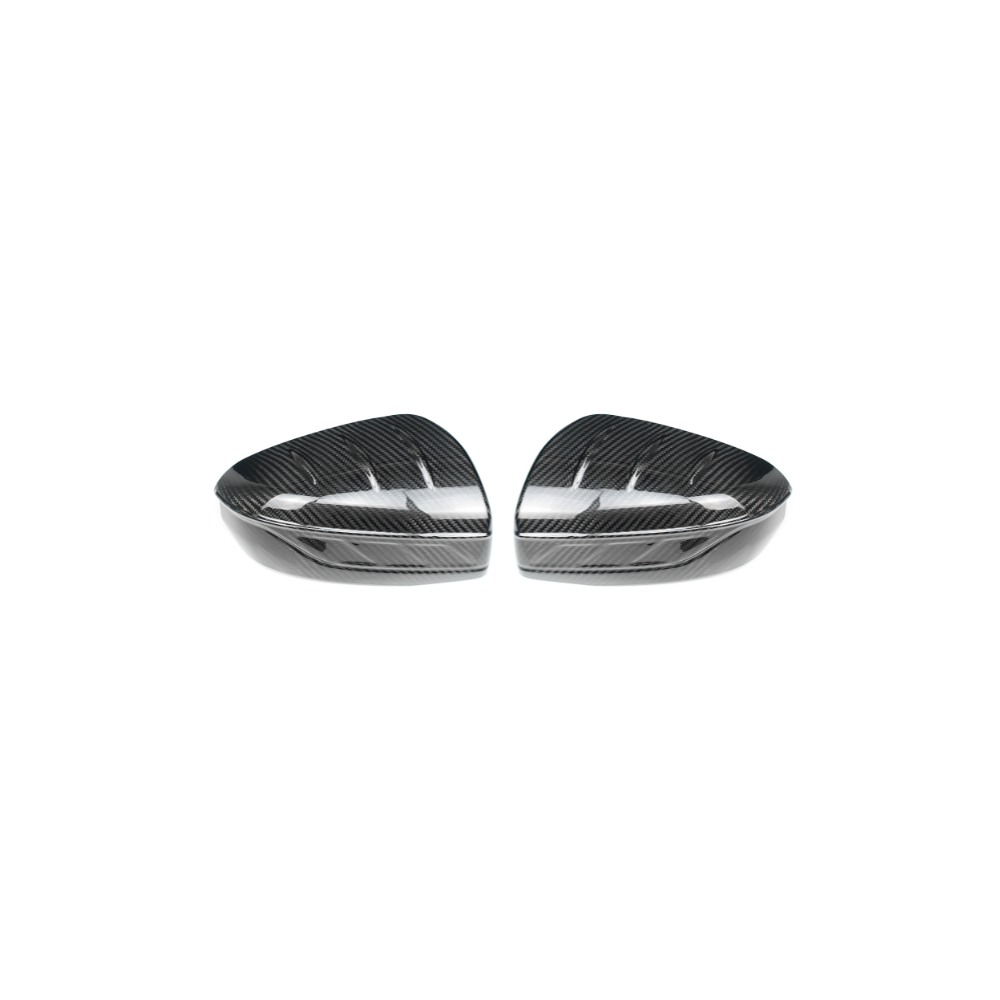 JDMuscle V2 Carbon Fiber Side Mirror Covers - Subaru WRX w/o Turn Signal 2022-2025