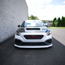 Load image into Gallery viewer, JDMuscle 3-Piece Front Lip V1 [Paint Matched / Gloss Black / RAW ABS] - Subaru WRX 2022-2025