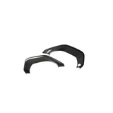 JDMuscle Tanso Dry Carbon Fiber Exhaust Finisher Trim Covers w/ Gloss Finish - Subaru WRX 2022-2025
