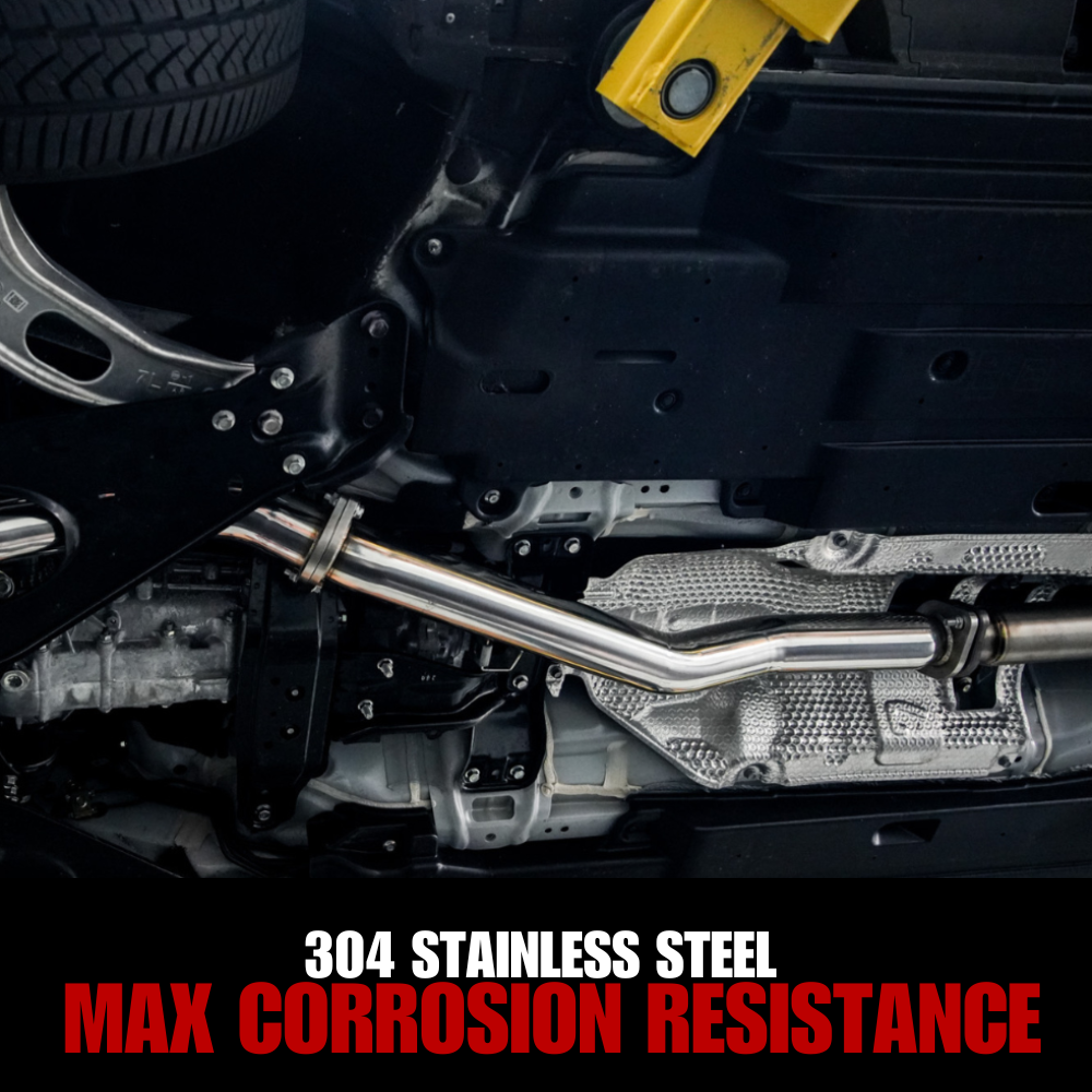 JDMuscle 3" Performance Intermediate Pipe / Front Pipe / Lower Downpipe - Subaru WRX M/T 2022+