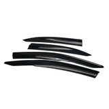 JDMuscle V1 Rain Guards / Window Visors [Acrylic/Carbon Fiber] - Subaru WRX 2022-2025