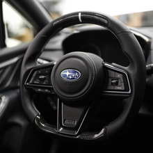 Load image into Gallery viewer, JDMuscle Leather / Alcantara Airbag Cover - Subaru WRX 2022-2025
