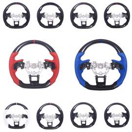 JDMuscle Carbon-Pro Series Steering Wheel - Subaru WRX MT & CVT 2022-2025
