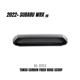 JDMuscle OE+ Bulge Style Carbon Fiber Hood Scoop - Subaru WRX 2022-2025