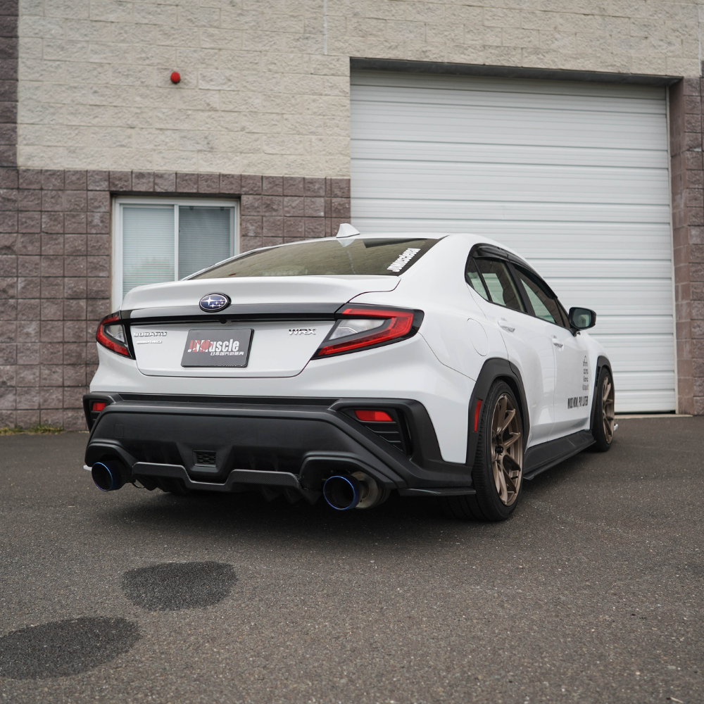 JDMuscle V1 Carbon Fiber Rear Diffuser - Subaru WRX 2022-2025