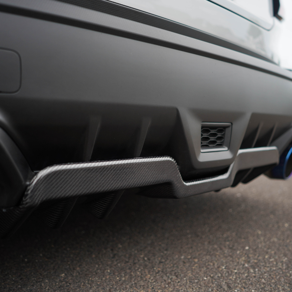 JDMuscle V1 Carbon Fiber Rear Diffuser - Subaru WRX 2022-2025