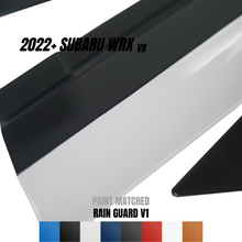 Load image into Gallery viewer, JDMuscle Paint Matched V1 Rain Guards / Window Visors - Subaru WRX 2022-2025