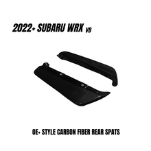 Load image into Gallery viewer, JDMuscle OE+ Style Carbon Fiber Rear Spats - Subaru WRX 2022-2025