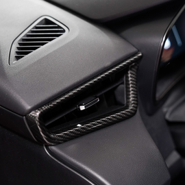 JDMuscle Carbon Fiber AC Vent Covers 2 Piece - Toyota GR Corolla 2023-2024