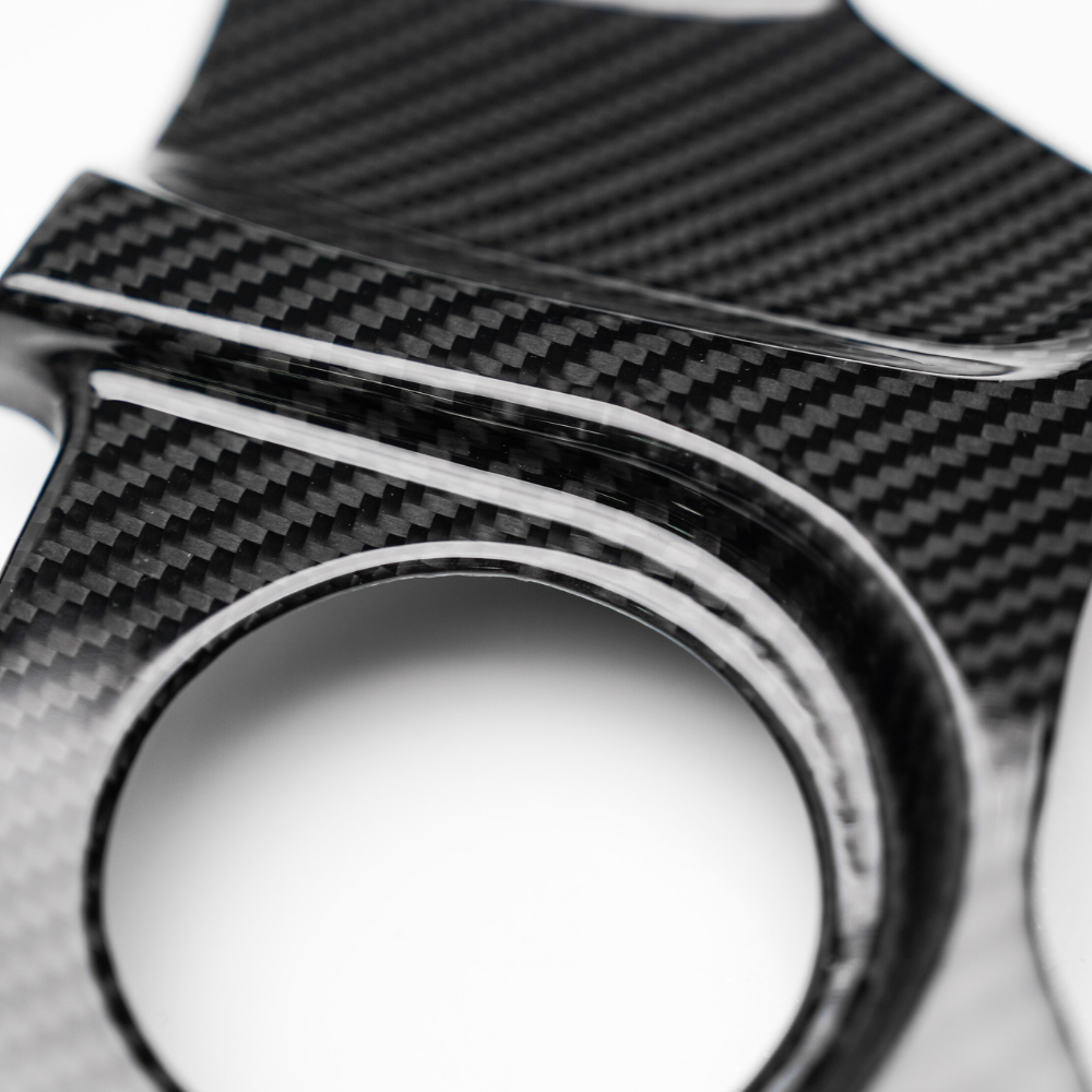 JDMuscle Carbon Fiber Cup Holder Cover - Toyota GR Corolla 2023-2024