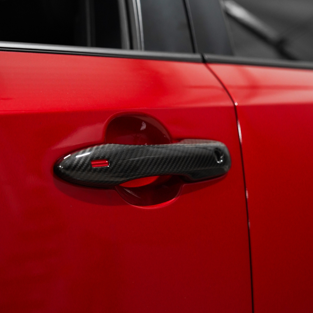 JDMuscle Carbon Fiber Door Handle Covers (4 Pieces) - Toyota GR Corolla 2023-2024