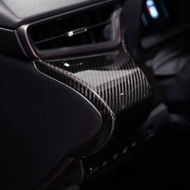 JDMuscle Carbon Fiber Driver Dash Trim Cover - Toyota GR Corolla 2023-2024