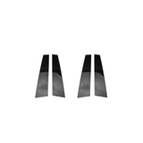 JDMuscle Carbon Fiber Exterior B-Pillar Covers (4 Pieces) - Toyota GR Corolla 2023-2024