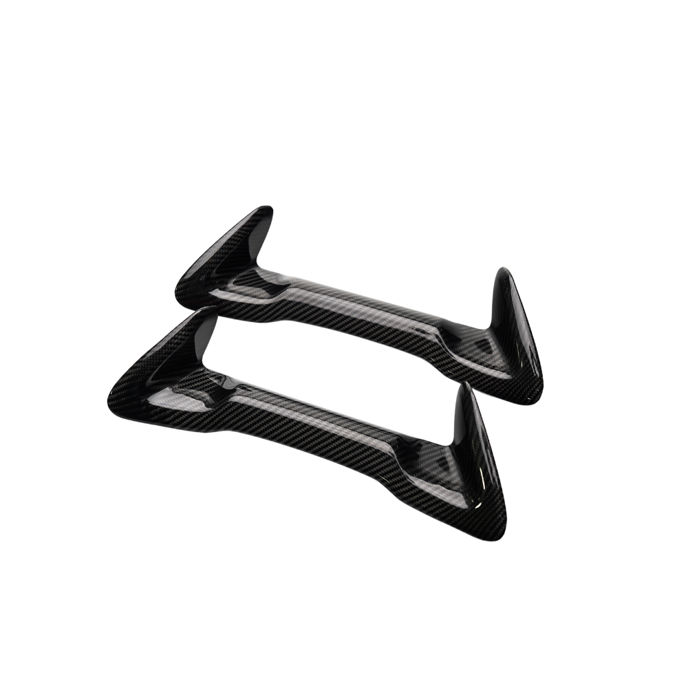 JDMuscle Carbon Fiber Front Seat Inserts (Front;2 Pieces) - Toyota GR Corolla 2023-2024
