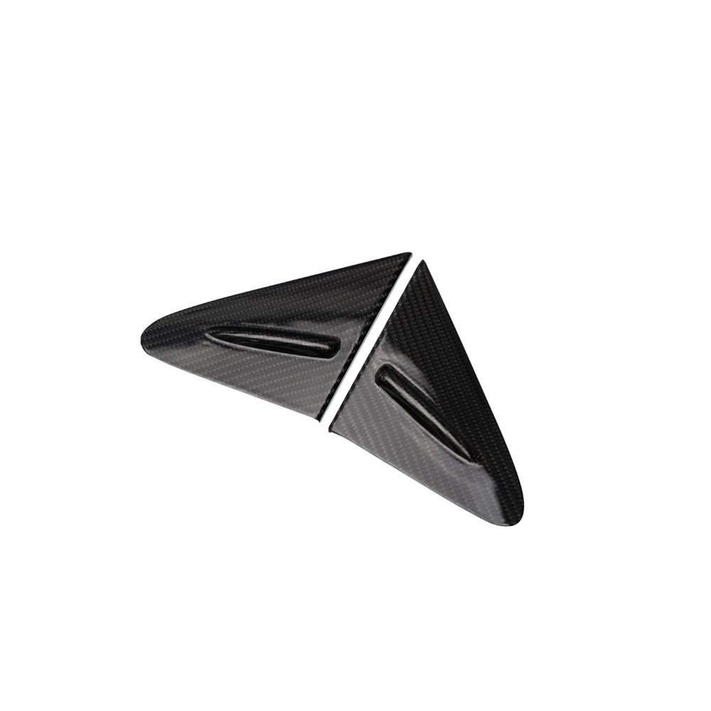 JDMuscle Carbon Fiber J-Panel Wind Deflector Covers (2 Pieces) - Toyota GR Corolla 2023-2024